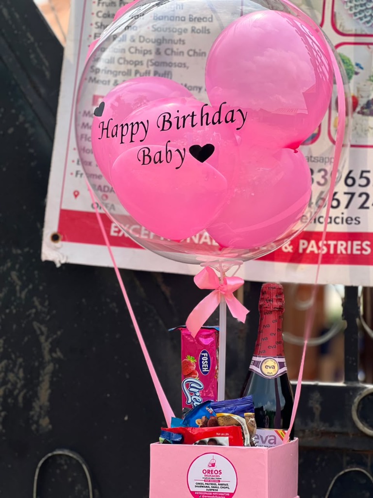 Balloon Treat Box
