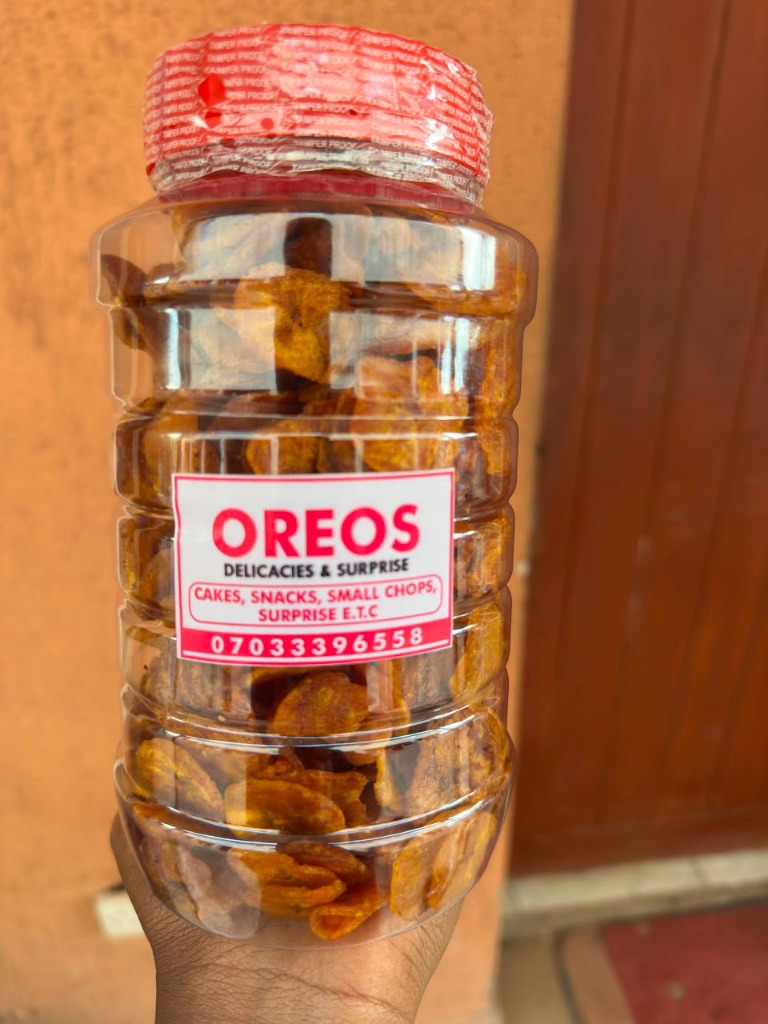 Plantain Chips Jar